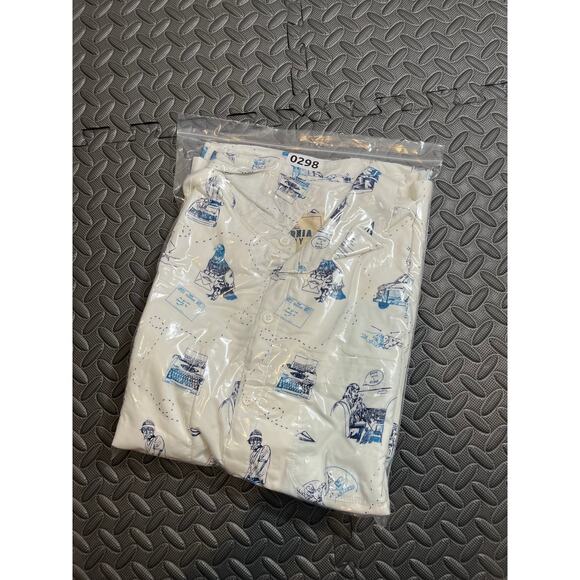 NWT California Cowboy Men’s High Water Shirt - The Analog, White Sand Size Large - Picture 12 of 12